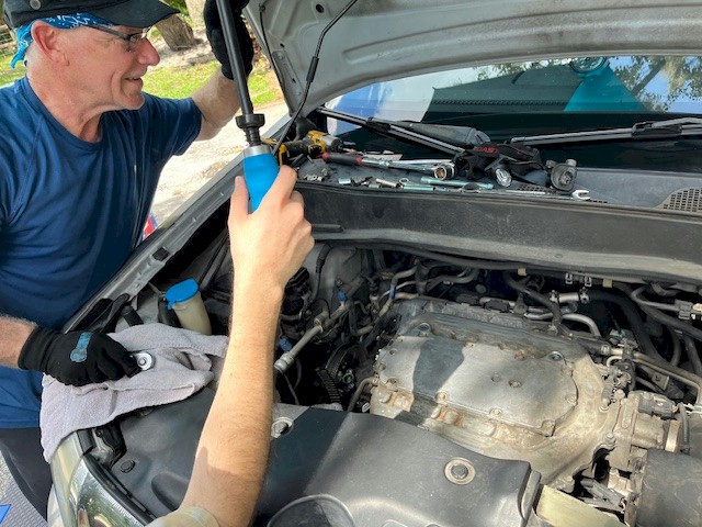 Honda Oil Check